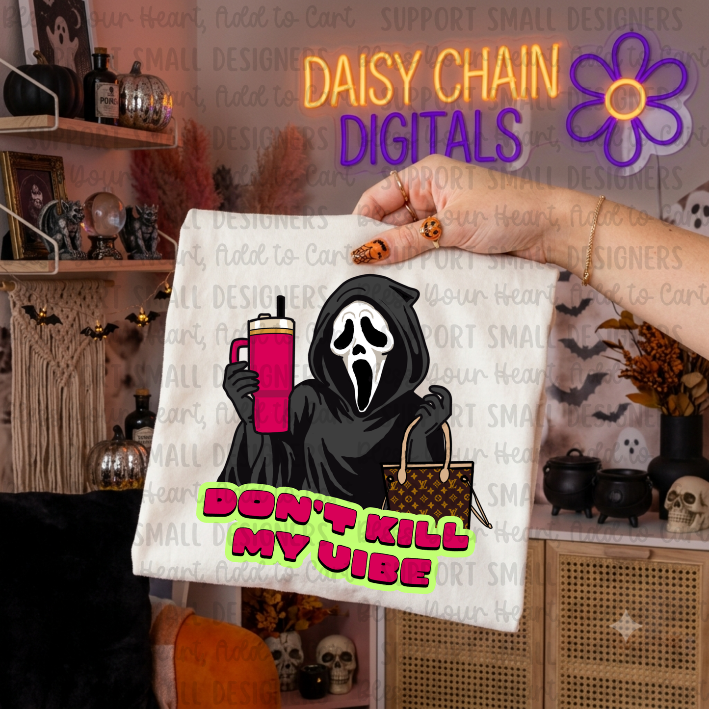 Boujee Ghostface Don't Kill My Vibe - PNG