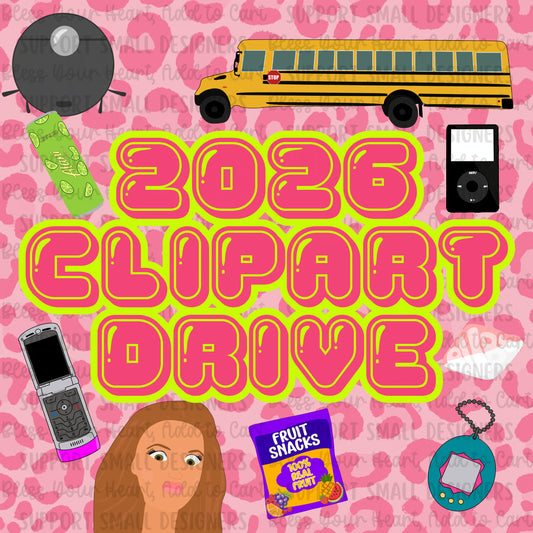 Yearly Clipart Drive 2026