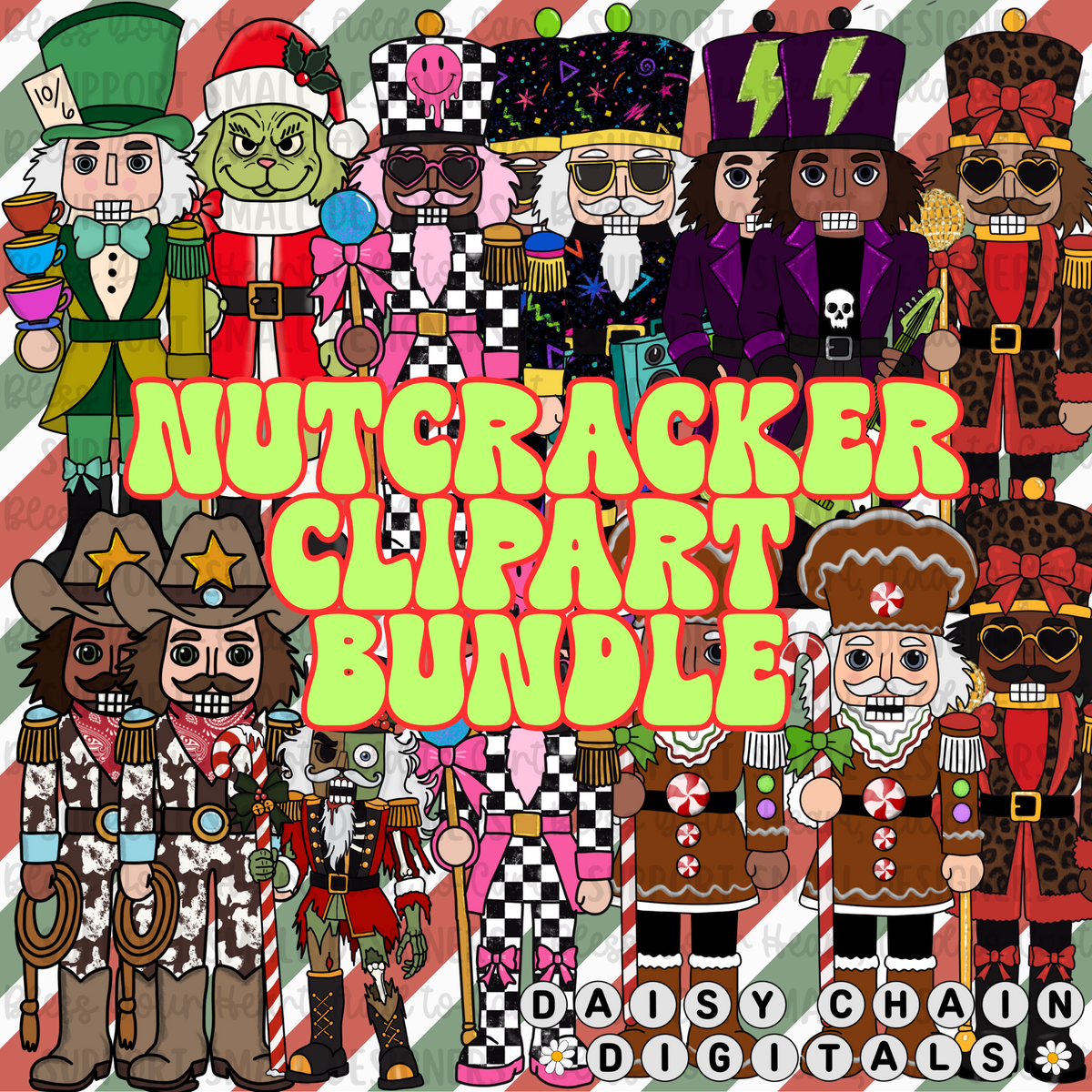 Nutty Nutcracker Clipart Bundle