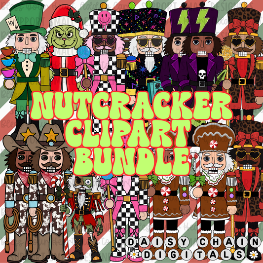 Nutty Nutcracker Clipart Bundle