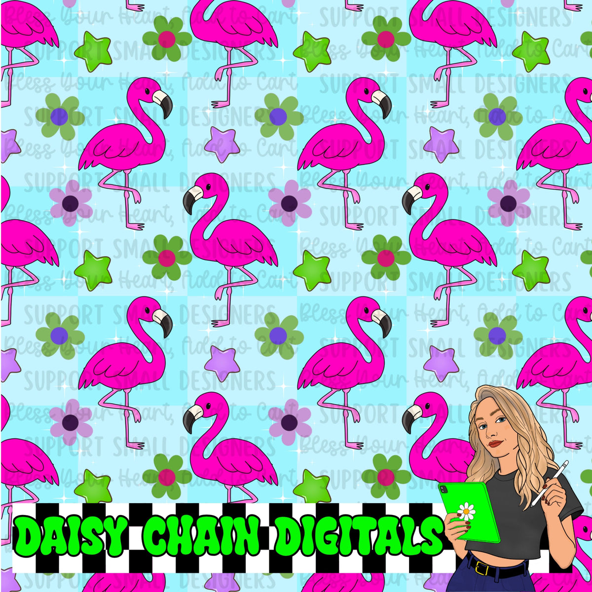 Flamingos - Seamless