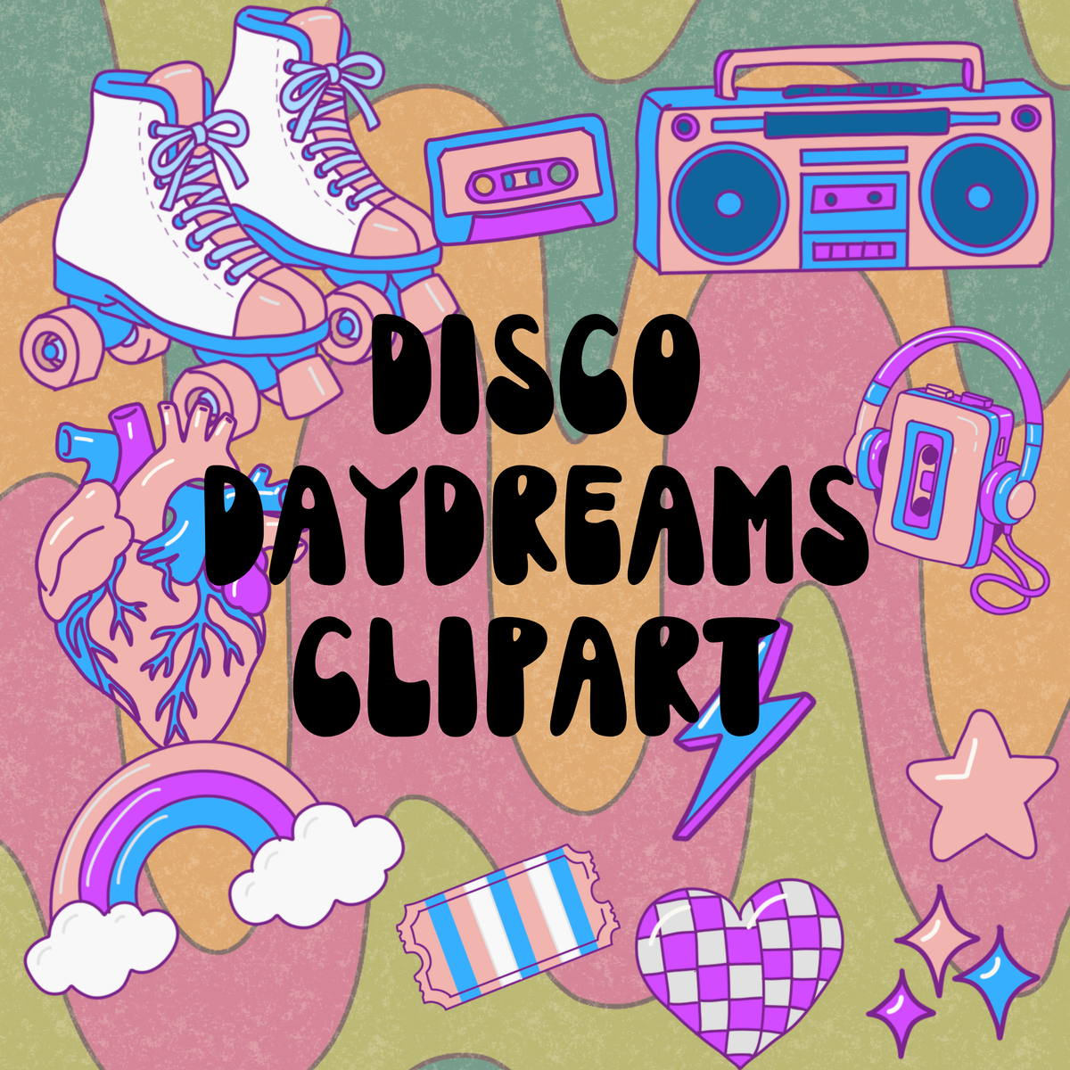 Disco Daydreams Clipart