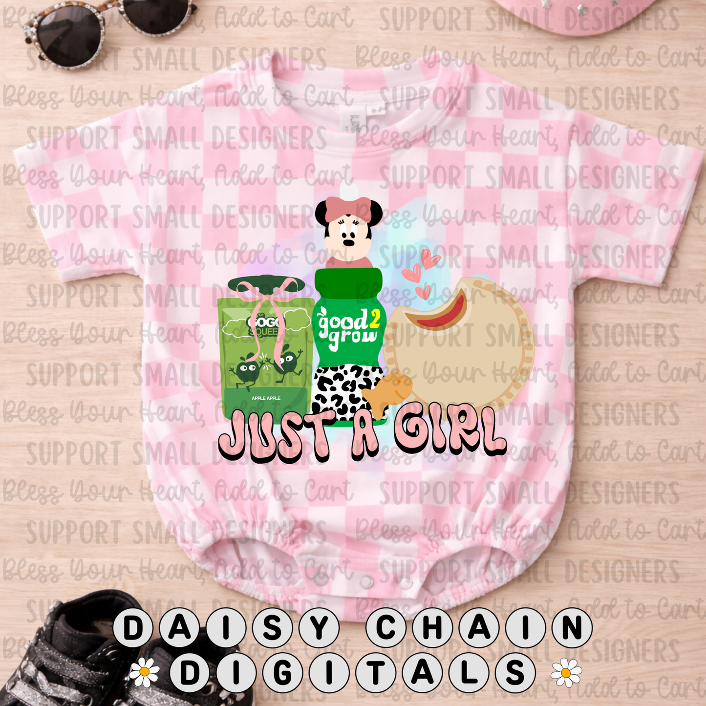 Just A Girl - PNG