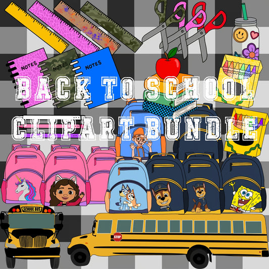 Back to School Clipart Bundle