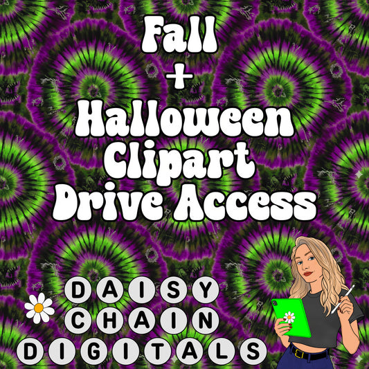 Fall + Halloween Clipart Drive 2026