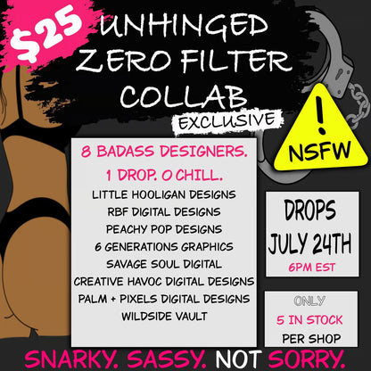 Unhinged Zero Filter NSFW Collab